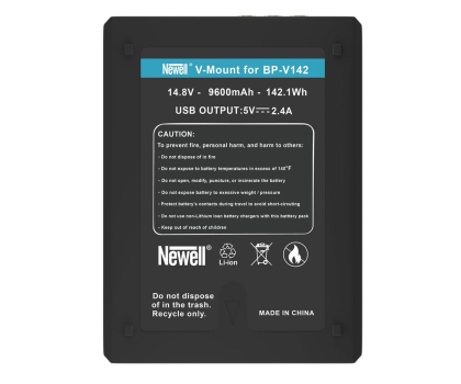 Akumulator do aparatu Newell BP-V142 SLIM do kamer z V-Mount
